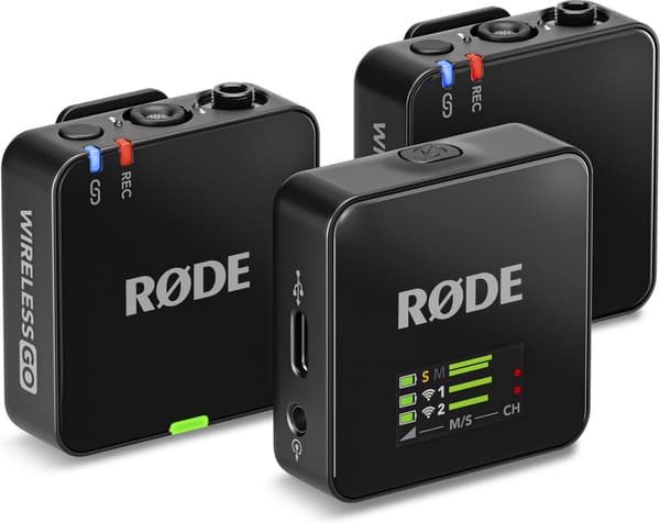 Rode Wireless GO 3 -trådlöst mikrofonssystem