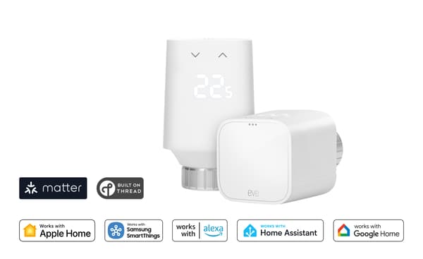 Eve Thermo smart termostatventil, Matter