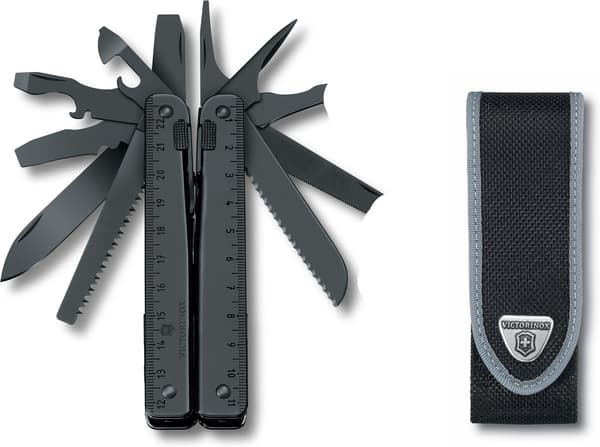 Victorinox SwissTool Burnished multiverktyg, svart
