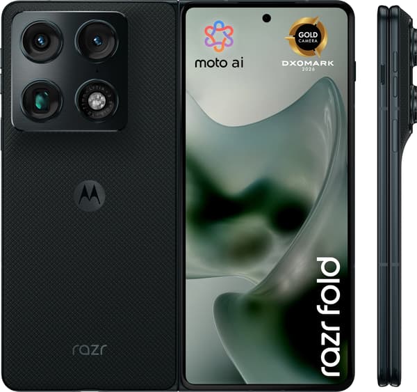 Motorola Razr Fold 5G-telefon, 512/16 GB, Blackened Blue
