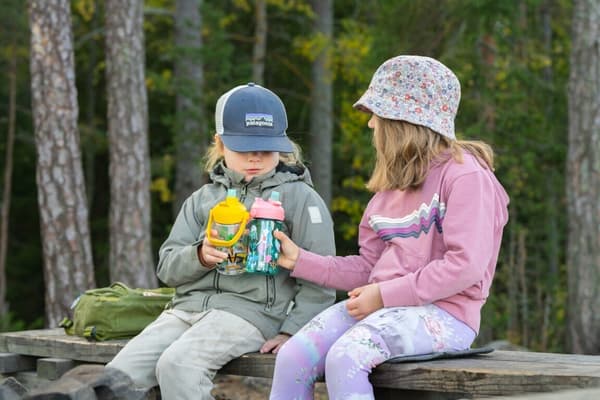 Camelbak Thrive Flip Straw Barn 0,4L Vänlig Skog