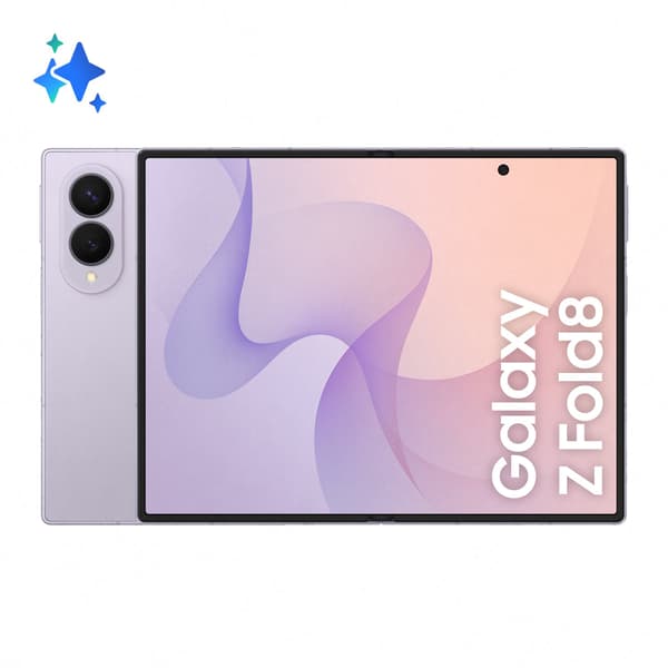 Samsung Galaxy Z Fold8 5G-telefon, 512/12 GB, lavendel