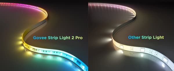 Govee Strip Light 2 Pro LED-ljuslistförlängning, 1 m