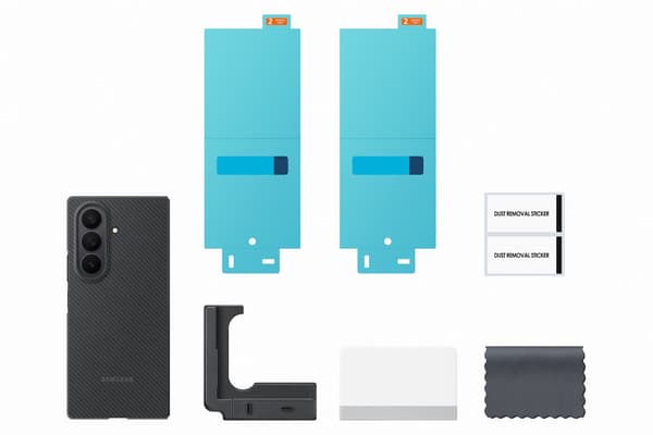 Samsung Z Fold7 Carbon Shield-skyddsfodral, svart
