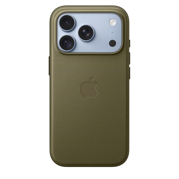 Apple iPhone 18 Pro TechWoven-fodral med MagSafe, olivgrön