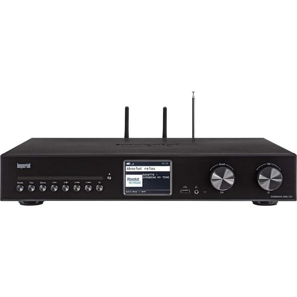 Imperial DABMAN i560 HiFi-system CD/DAB+/FM/Internet/Bluetooth, svart
