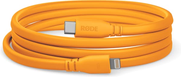 Rode SC19-kabel, USB-C - Lightning, 1,5 m, orange