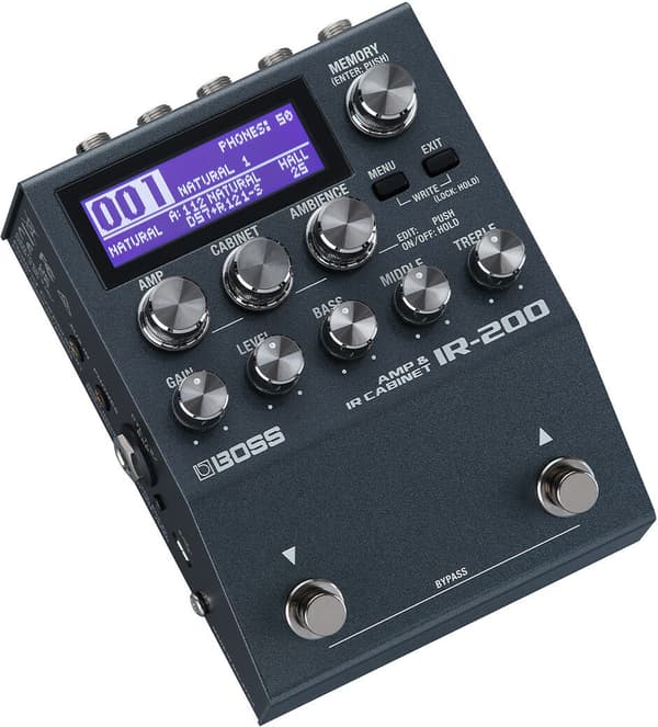 Boss IR-200 förstärkarmodellering
