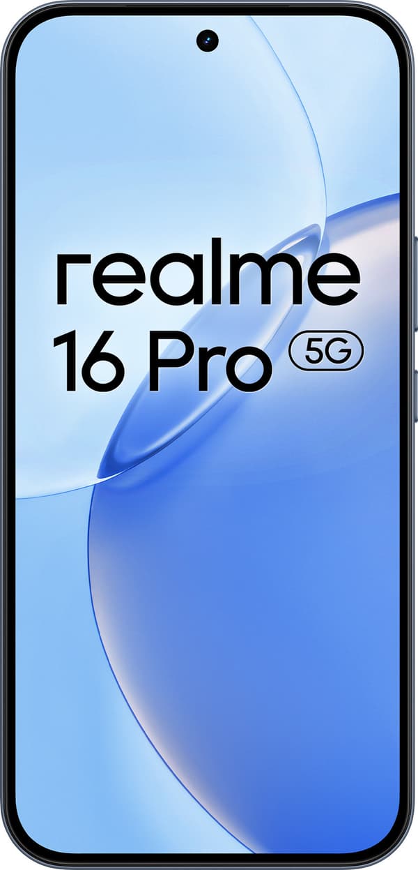 realme 16 Pro 5G-telefon, 256/8 GB, grå