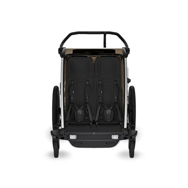 Thule Chariot Cross 2 Double cykelvagn, Khaki