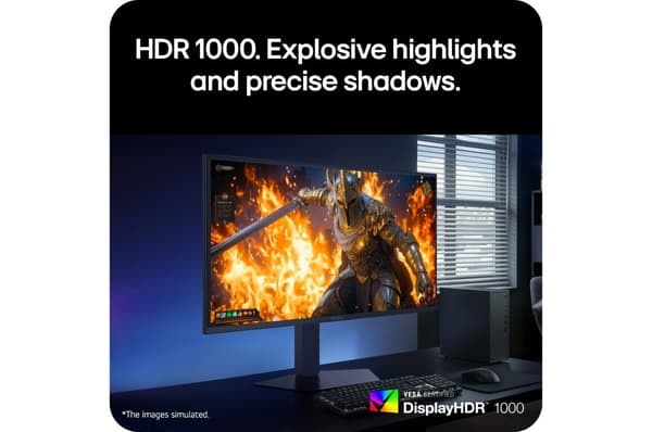 LG UltraGear evo AI GM9 27" Hyper Mini LED 5K-skärm
