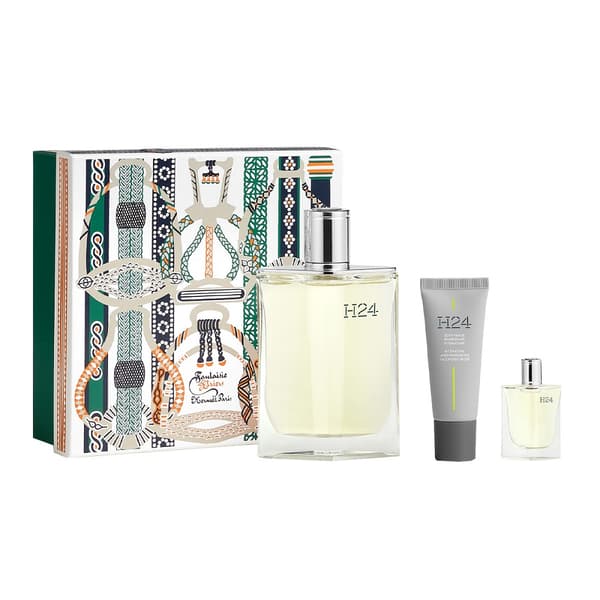 Hermès H24 Presentset Eau de Toilette 100 ml + 5 ml + Ansiktskräm 20 ml