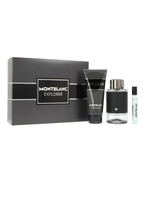 Montblanc Explorer Eau de Parfum Presentset 100 ml + duschgel 100 ml + Eau de Parfum 7,5 ml
