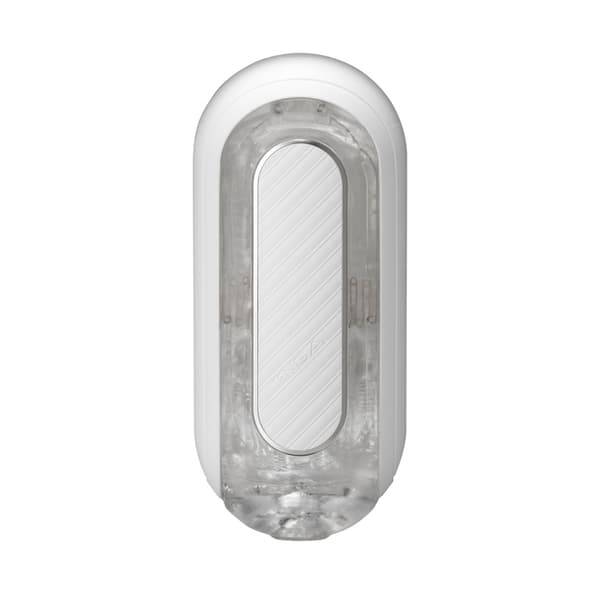 TENGA Flip Zero Gravity EV masturbator, återanvändbar, vit – USB-C-laddningsbar