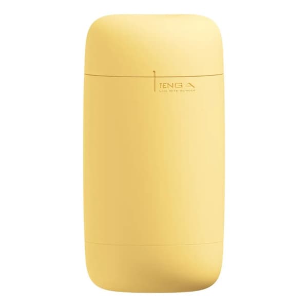 TENGA Puffy masturbator för män, Custard Yellow