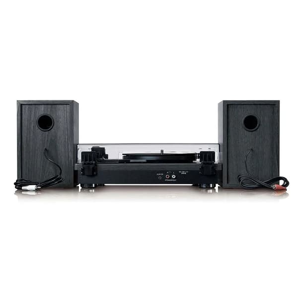Lenco LS-100BK Bluetooth skivspelare med 2 högtalare