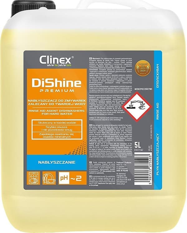 Clinex DiShine Premium diskmedel 5L