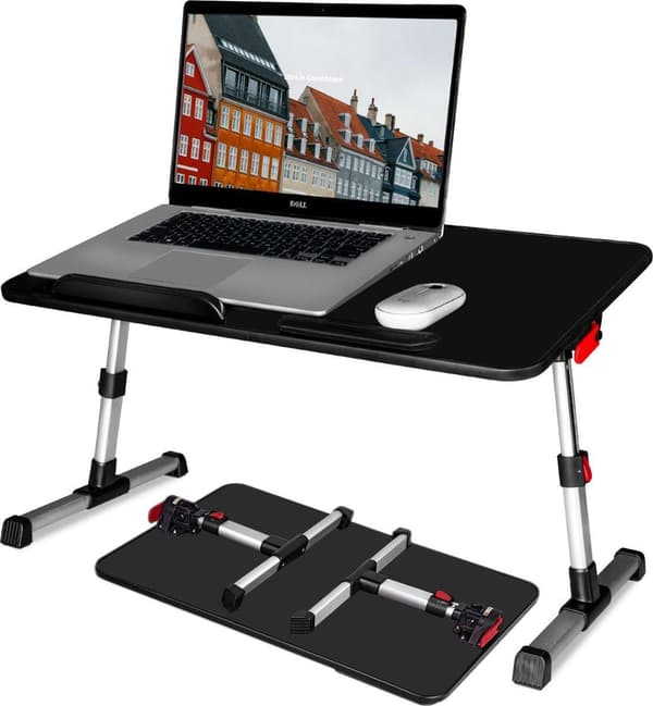 Mozos Game-SL1 ergonomisk laptopstativ i sort