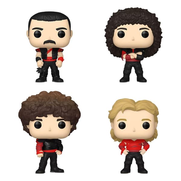Funko Pop Rocks Queen - noir/beige