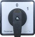 Spamel LK-SA 10A kytkin harmaa/musta
