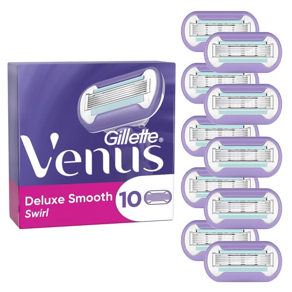Gill Gillette Venus Deluxe Smooth Swirl 10-pack