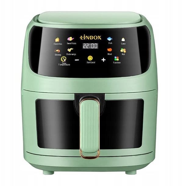 Linbox 5502 vihreä ilmafriteeraaja 5l