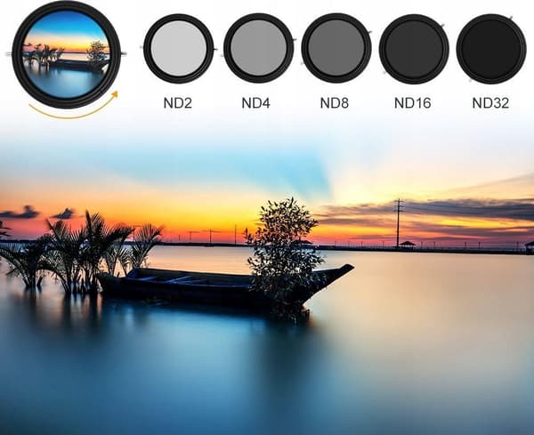 kf cpl+variableNDX ND2~ND32 52mm hybridisuodatin