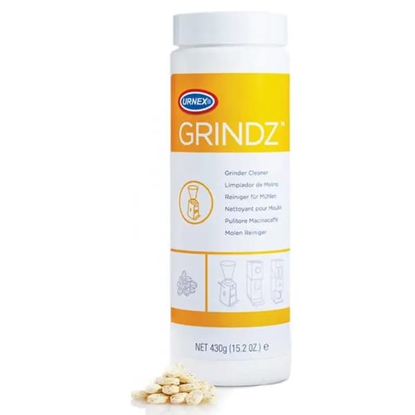 Urnex Grindz rengöringsgranuler 430g Gul