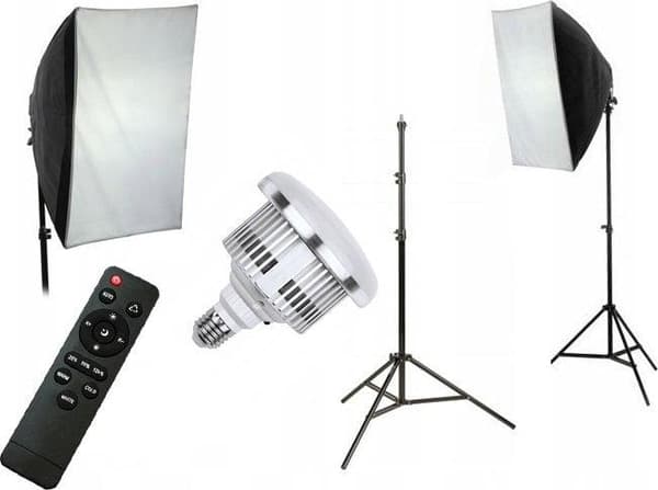 xrec LED-belysningskit 200W sort