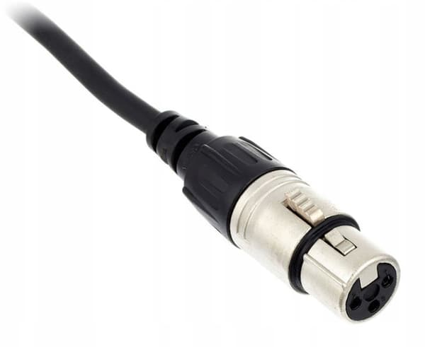 Cordial ccm 5 fp XLR - jack-kaapeli 5m musta