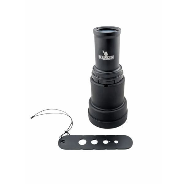 Kraken S40 Silver Optical Snoot System med laser sigte