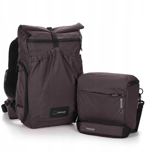 Shimoda side lite 22 kamerarygsæk sort/hvid