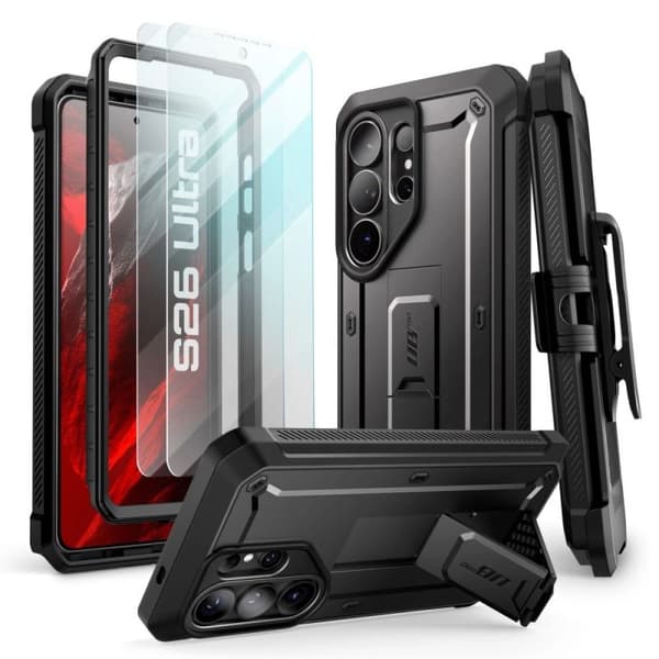Supcase Unicorn Beetle Pro musta 2-pack