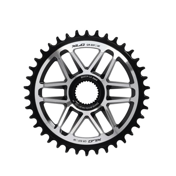 XLC Cr-E07 38T Aluminium Argent/Noir