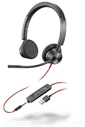 Poly Blackwire 3325 headset svart