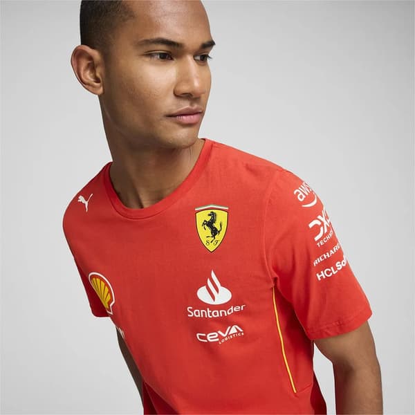 PUMA sainz 2024 punainen t-paita