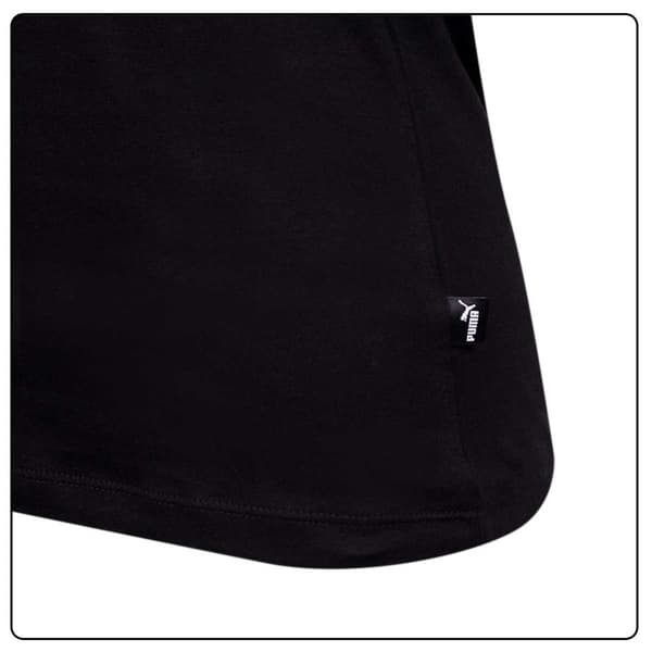 PUMA essentials+ broderi t-shirt sort