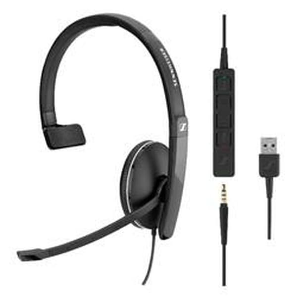 Sennheiser SC 135 USB Mono Headset Black