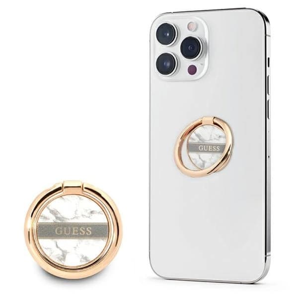 Guess gurshchmag vit marmor ringstativ