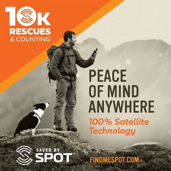 Spot Gen4 satellit GPS-messenger sort
