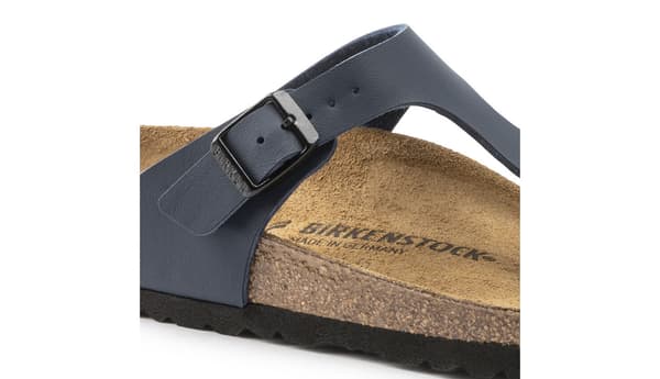 Birkenstock Gizeh blå smal pasform