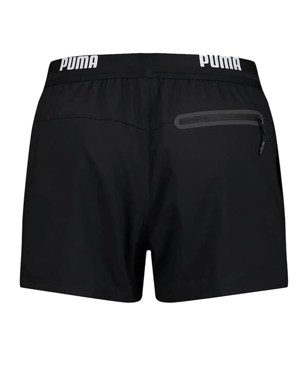 PUMA svømning mænd logo badebukser sort