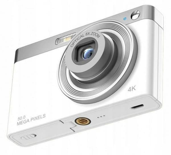 xrec c13 digital kamera 50MP 4K hvid