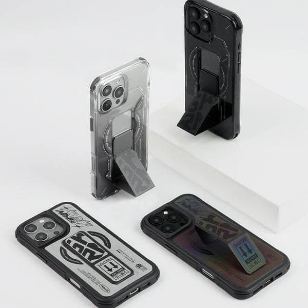 Skinarma Helio iPhone 16 Pro Max silikonetui grå