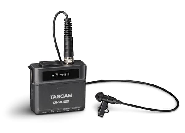 TASCAM DR-10L Pro digital lydoptager med 32-bit floatteknologi