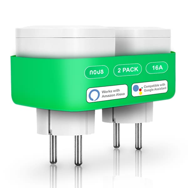 Nous a7 smart plug hvid 16A