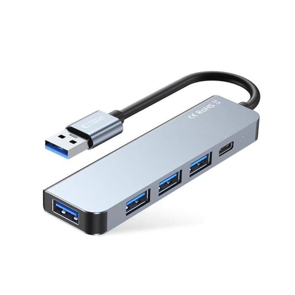 Tech-Protect v0-hub USB-hub 5in1 Gray