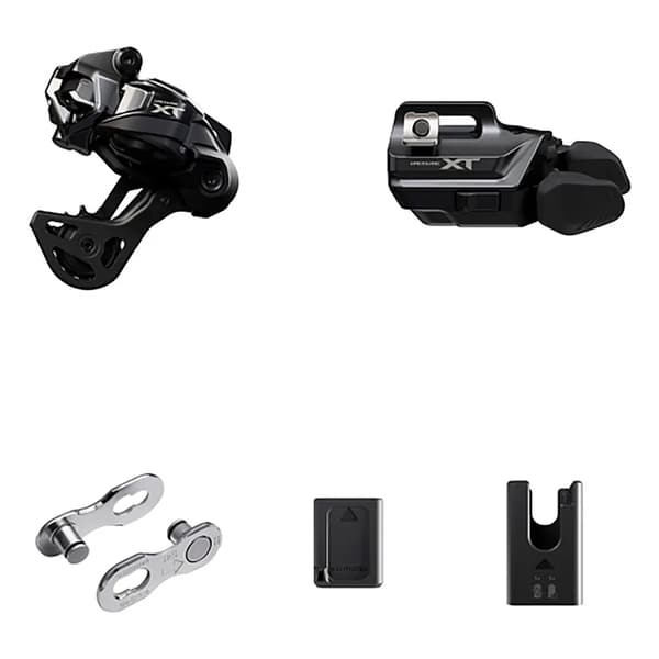Shimano Deore XT M8250 Di2 uppgraderingskit Silver