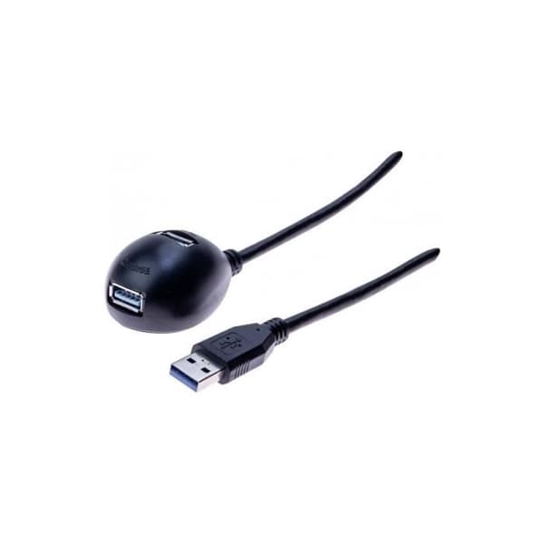 frohlich-walter usb hub 3.0 svart 1.5m