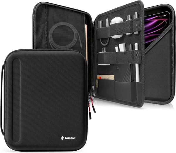 Tomtoc FancyCase-B06 sort beskyttende etui til iPad Pro 12.9-tommer